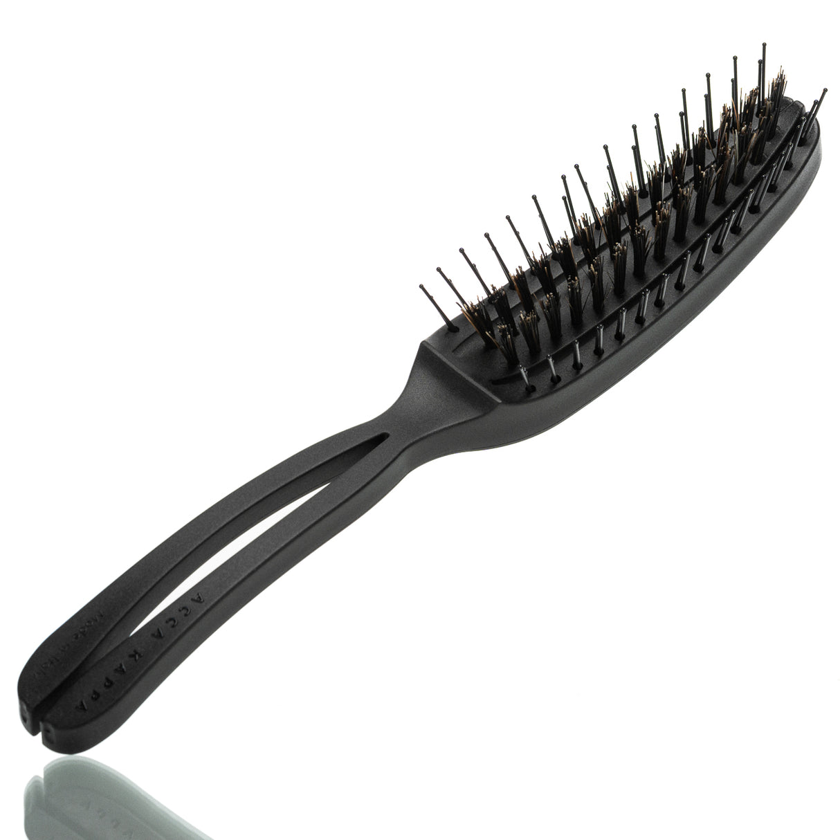 Haarbürste Airy No. 3, Carbon-Fibre, 100% Wildschweinborsten & Nylon