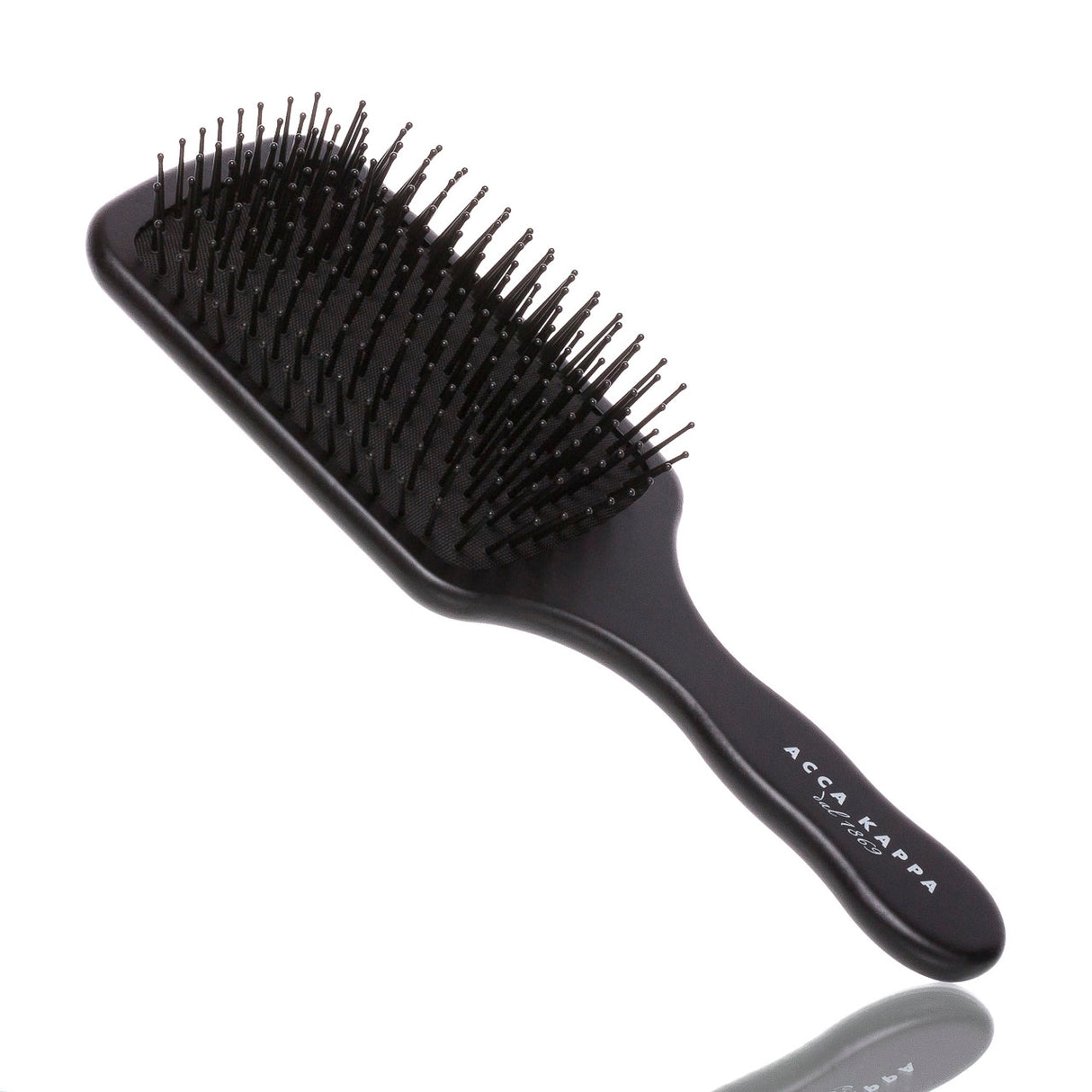 Haarbürste Paddle Z1, schwarz lackiert, POM-Pins
