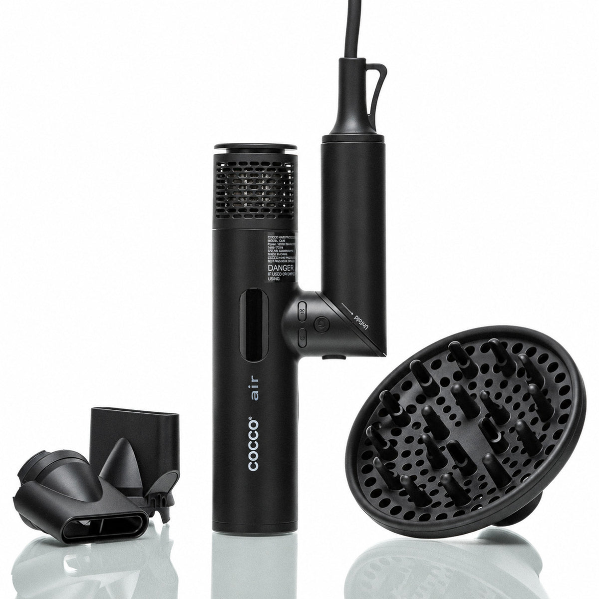 COCCO Air Ionic Dryer Black