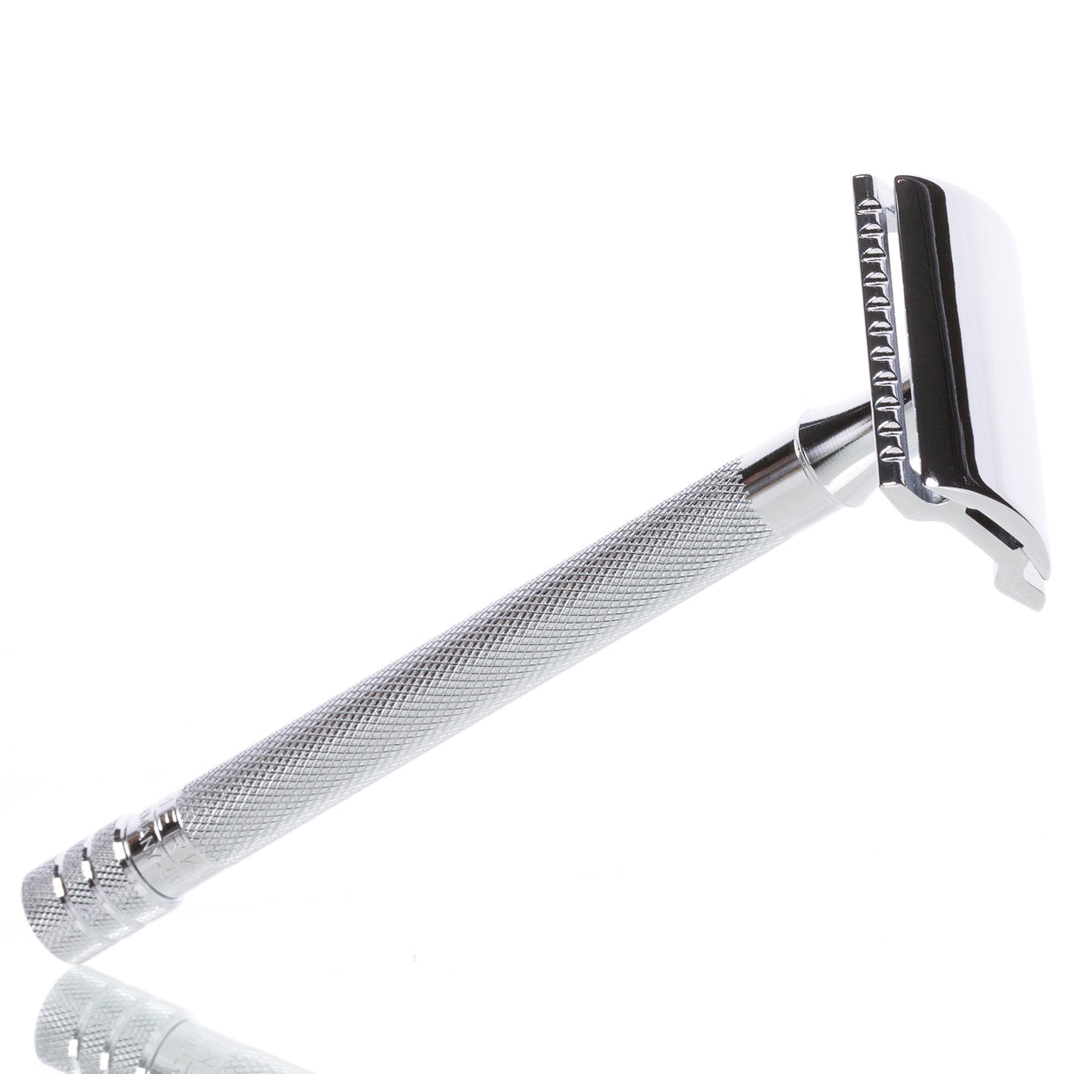 Rasierhobel 24C Ladies, langer Griff für Ganzkörperrasur, Double Edge