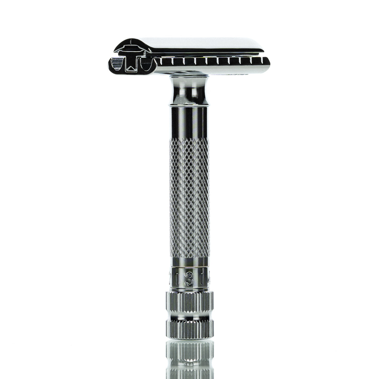 Rasierhobel 34 ADJ, einstellbarer Klingenspalt, Double Edge