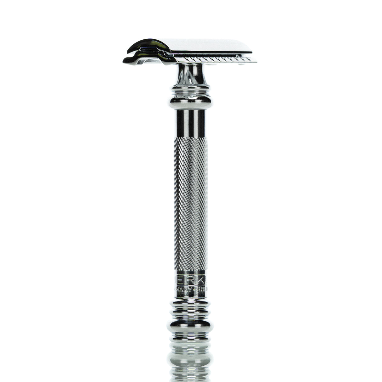 Rasierhobel 38C Barber Pole, geschlossener Kamm, Double Edge