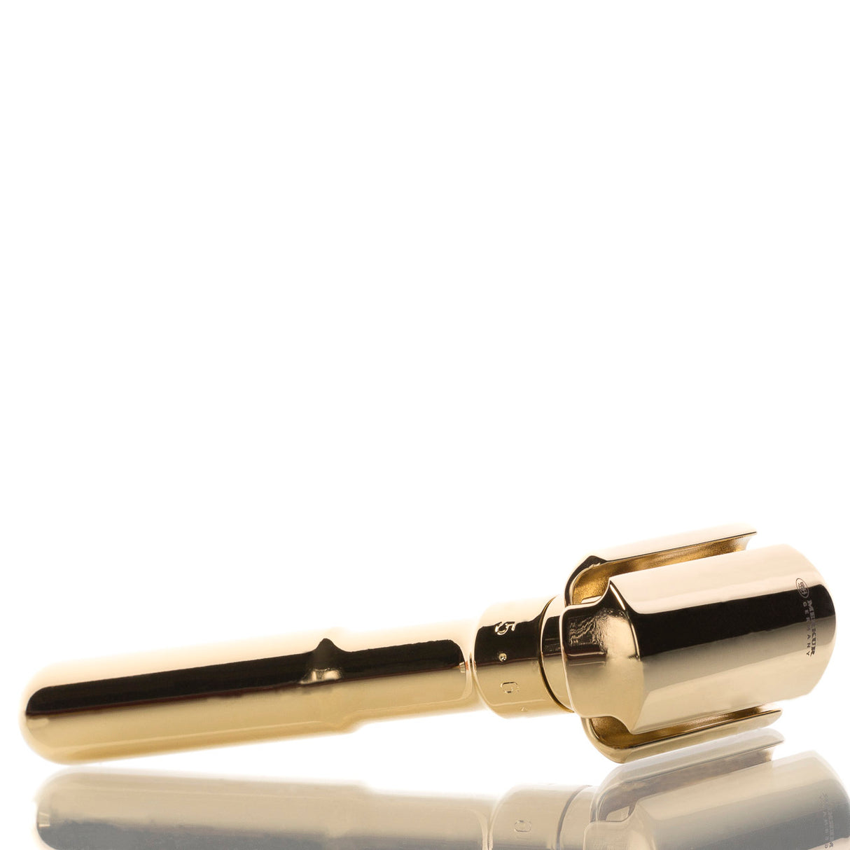 Rasierhobel Futur 702 Glanzgold, einstellbarer Klingenspalt, Double Edge
