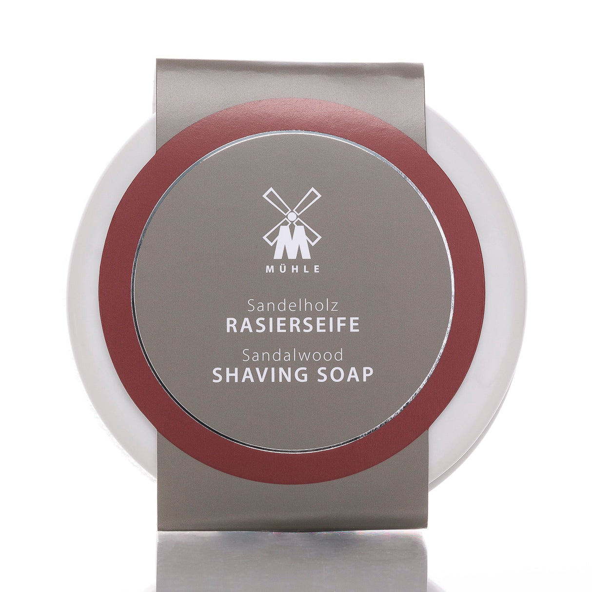 Rasierseife Sandelholz in Porzellanschale 65g