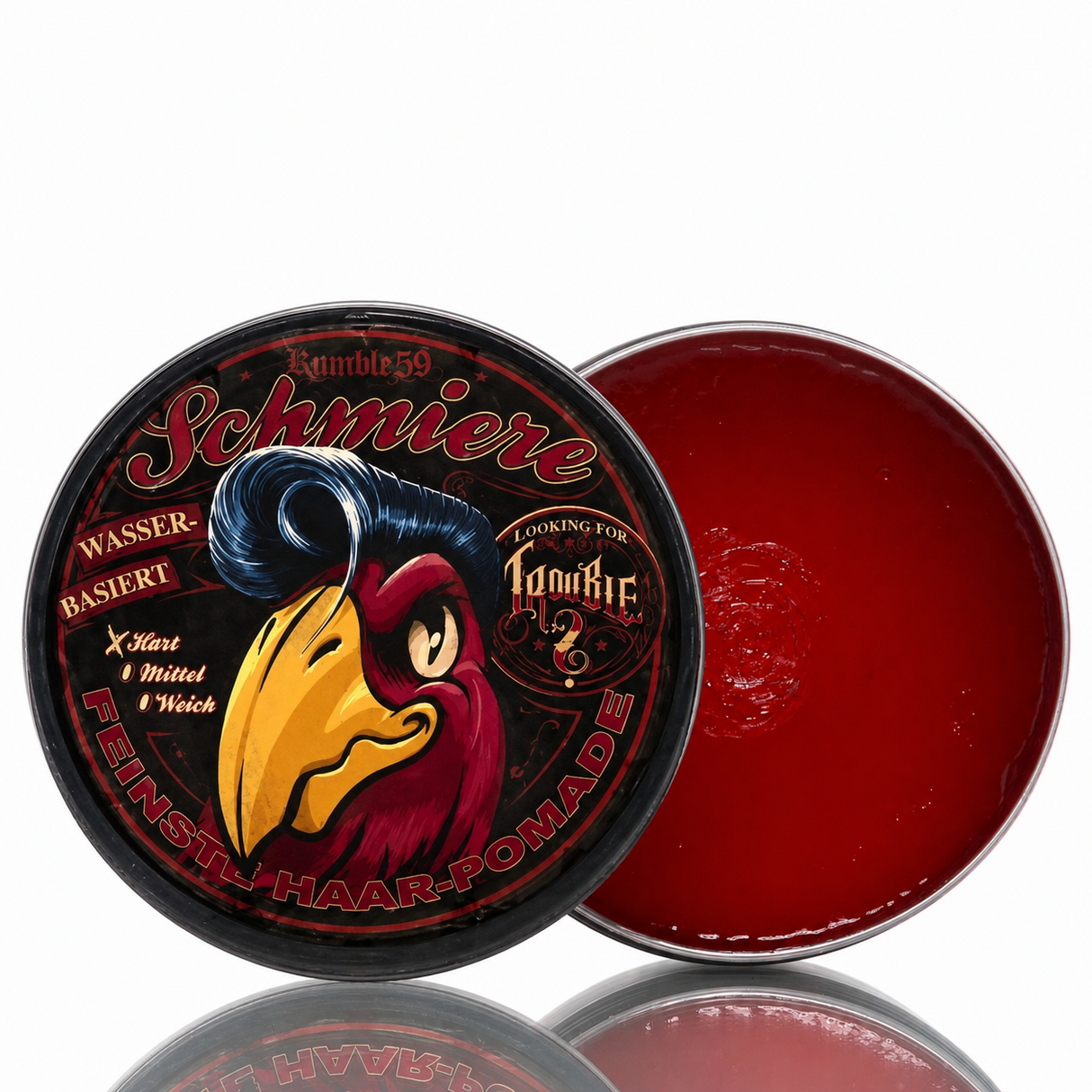 Schmiere Pomade wasserbasiert hart "Looking for trouble" 250ml