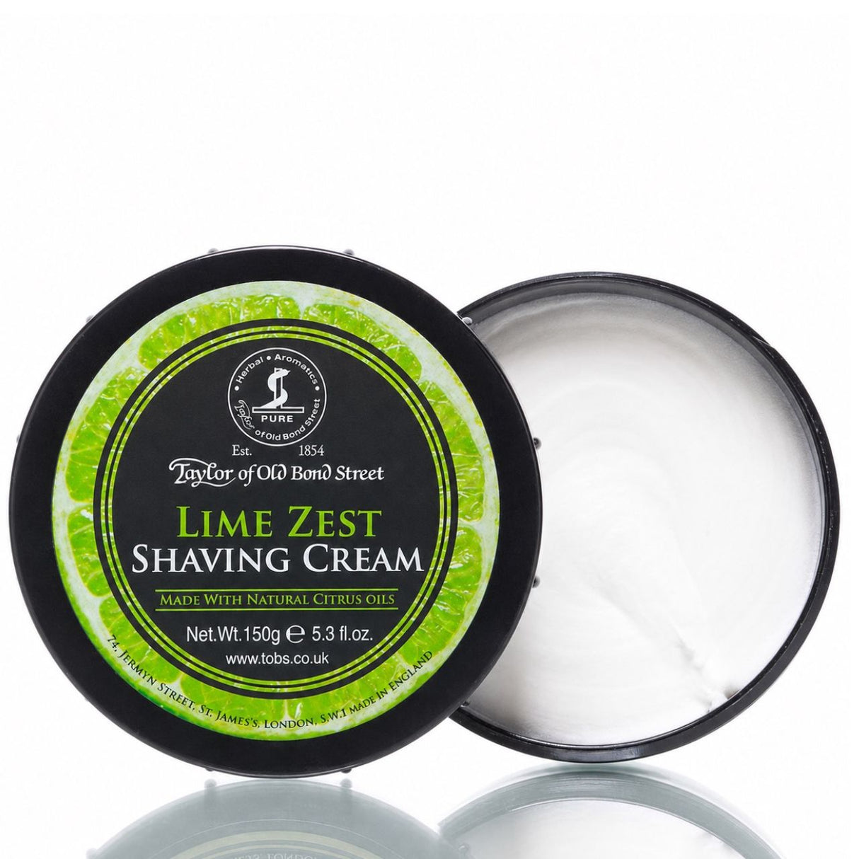 Rasiercreme Lime Zest 150g