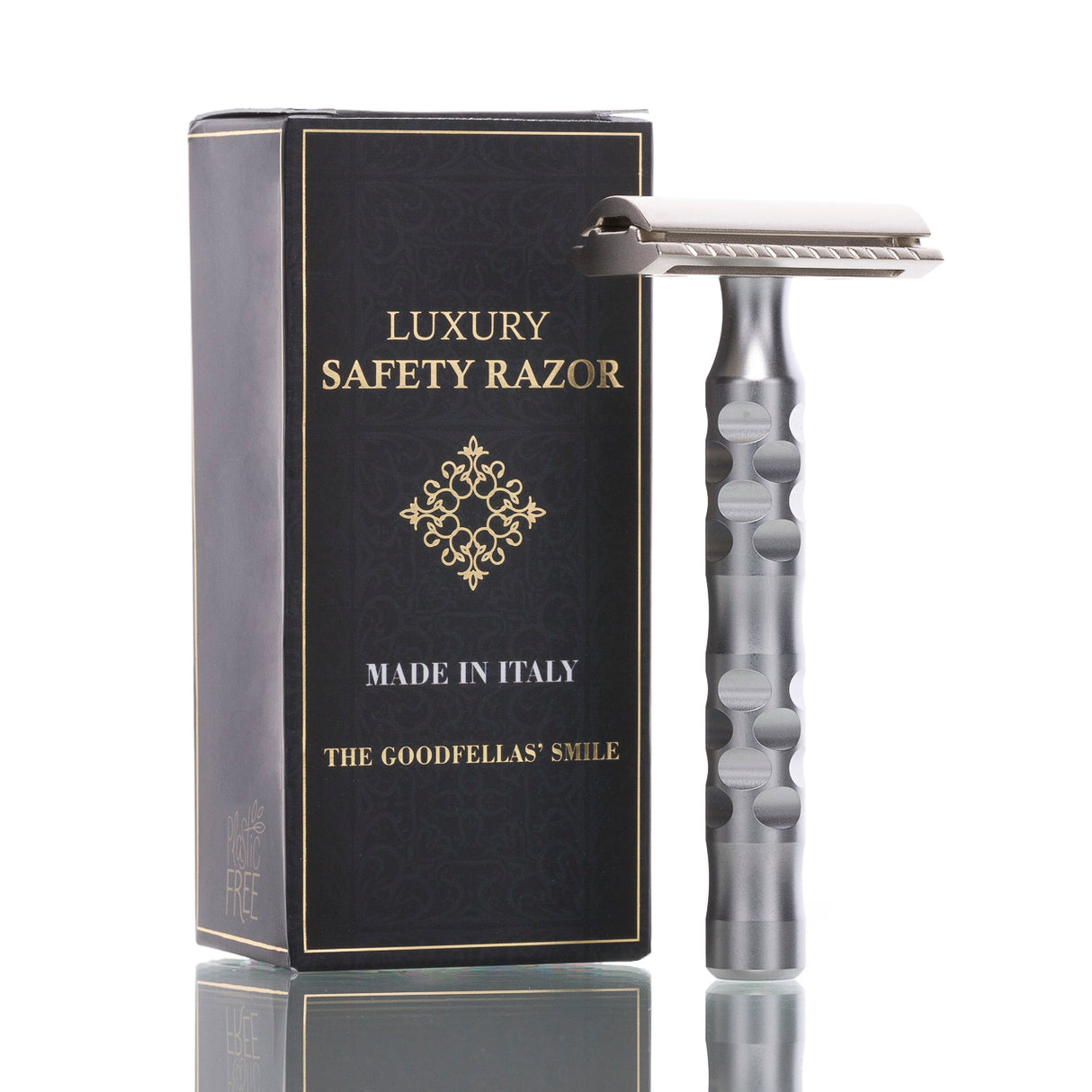 Rasierhobel Italico, geschlossener Kamm, Double Edge