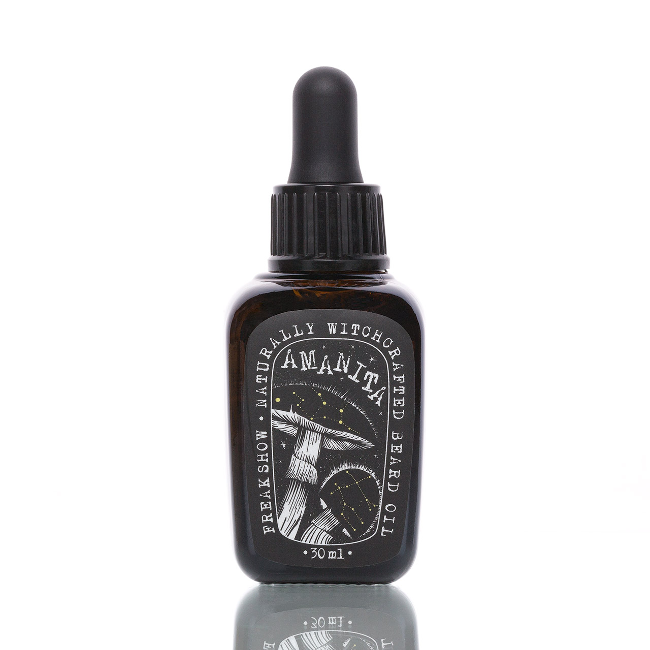 Pan Drwal Bartöl Freak Show Amanita 30ml Mache deinen Bart weich