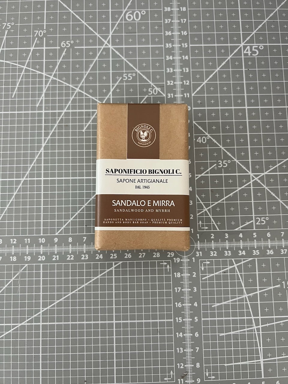Stückseife Sandalwood Myrrh 150g B-Ware