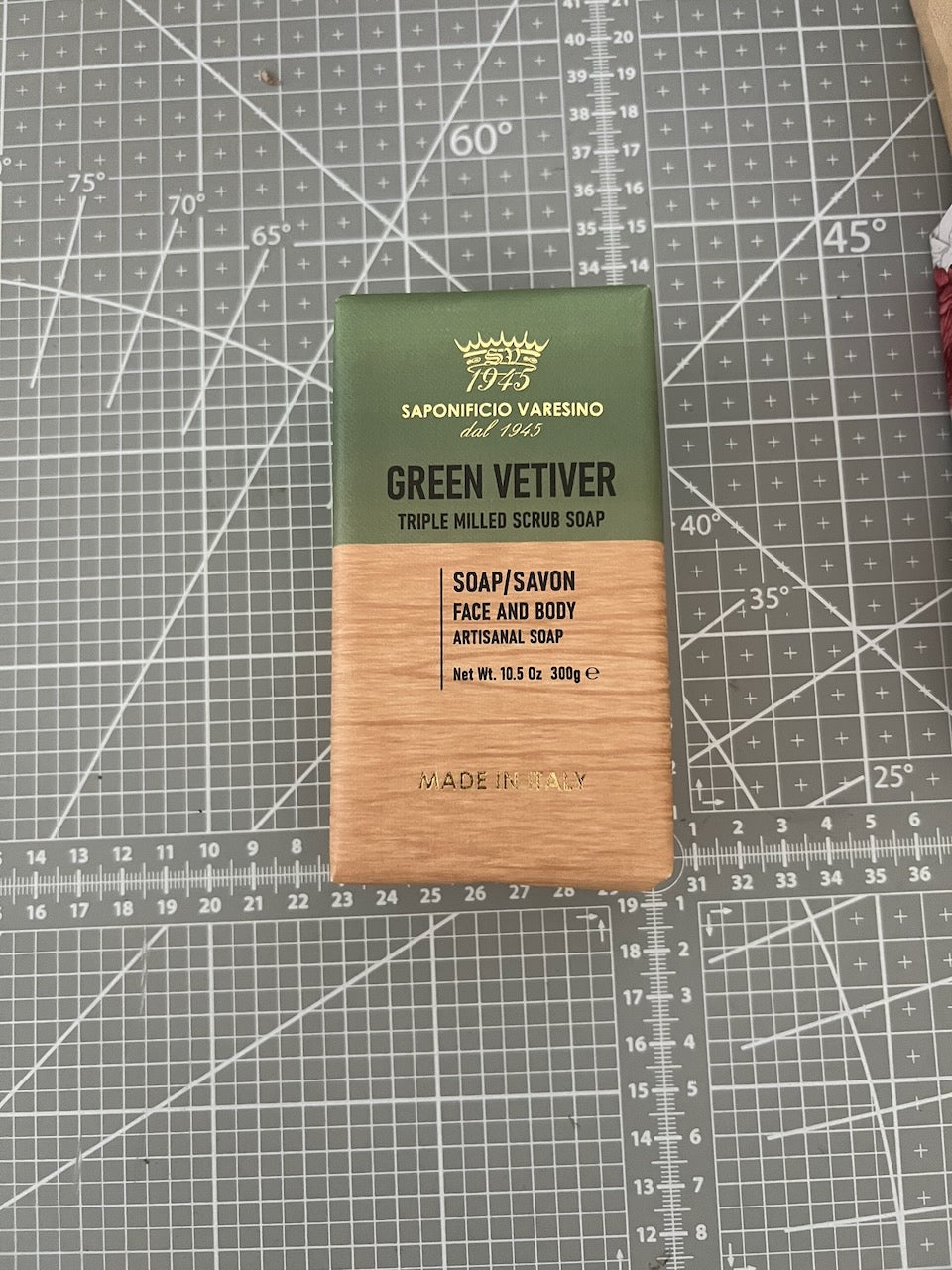 Seife Green Vetiver 300g B-Ware