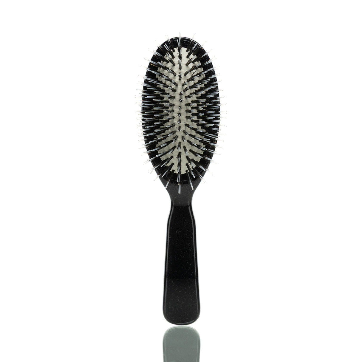 Haarbürste Extensions oval, Kunststoff, Wildschweinborsten & Nylon