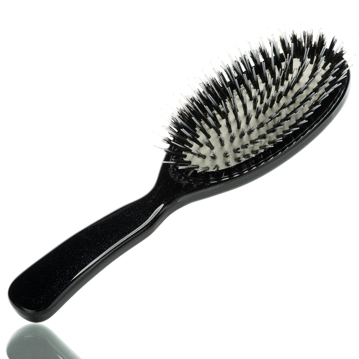 Haarbürste Extensions oval, Kunststoff, Wildschweinborsten & Nylon
