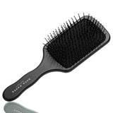 Haarbürste Profashion Paddle, schwarz lackiert, POM-Pins