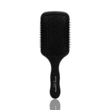 Haarbürste Profashion Paddle, schwarz lackiert, POM-Pins