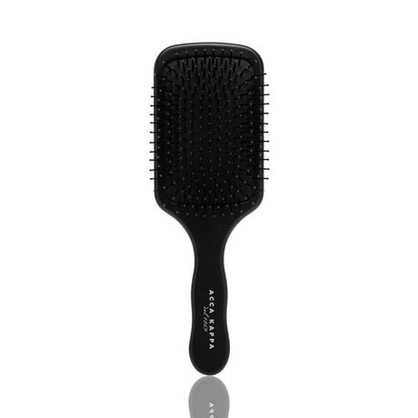 Haarbürste Profashion Paddle, schwarz lackiert, POM-Pins