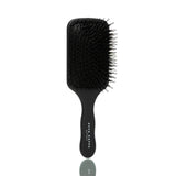 Haarbürste Profashion Extensions Paddle, schwarz lackiert, Wildschweinborsten & Nylon