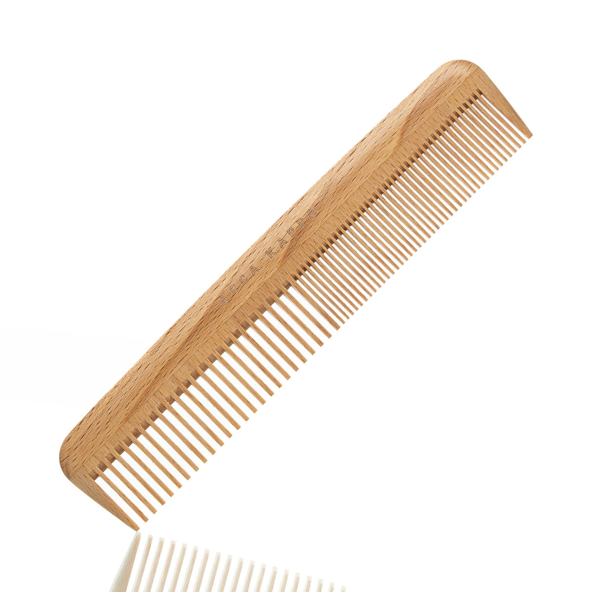 Natura Holzkamm Buche fein und grob 17cm