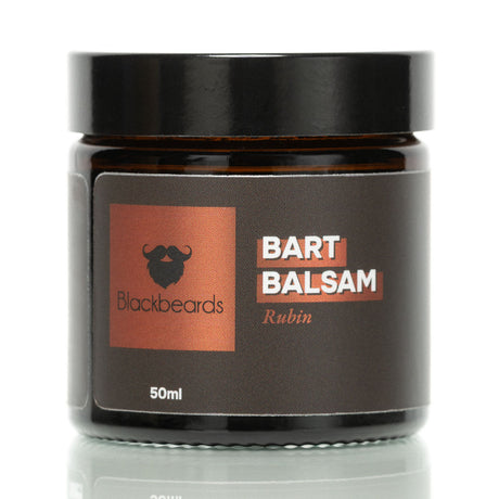 Blackbeards Bartbalsam Rubin, 50 ml Glastiegel
