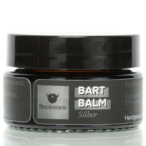 Blackbeards Bartbalsam Silber ohne Duft, 10 ml Probiertiegel