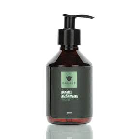 Blackbeards Bartwäsche Smaragd, 200 ml Flasche mit Pumpspender