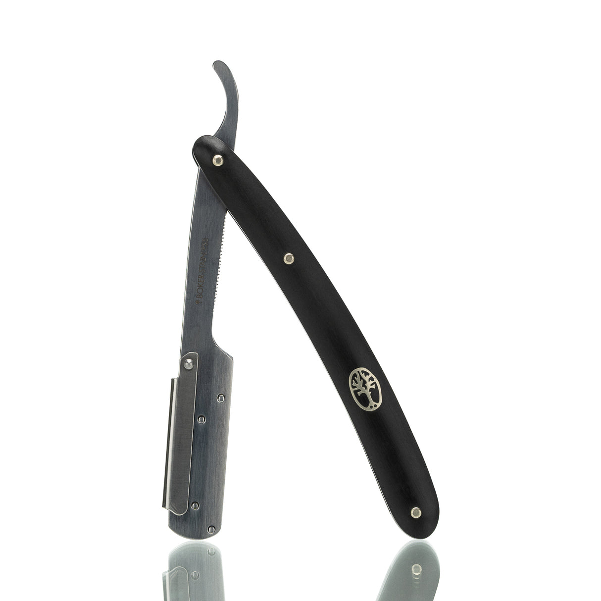 Wechselklingen-Rasiermesser Pro Barberette, schwarzer Griff