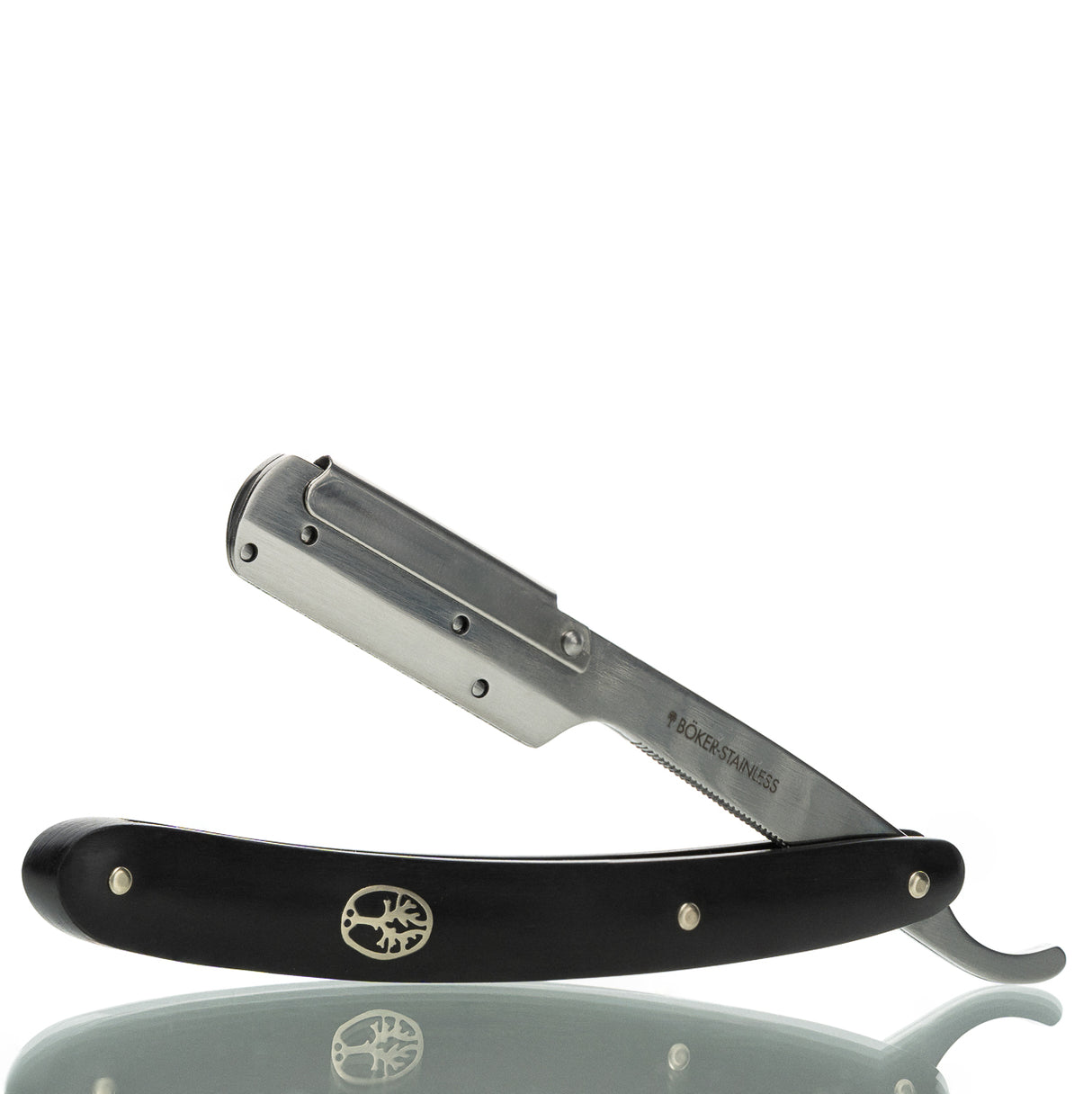 Wechselklingen-Rasiermesser Pro Barberette, schwarzer Griff