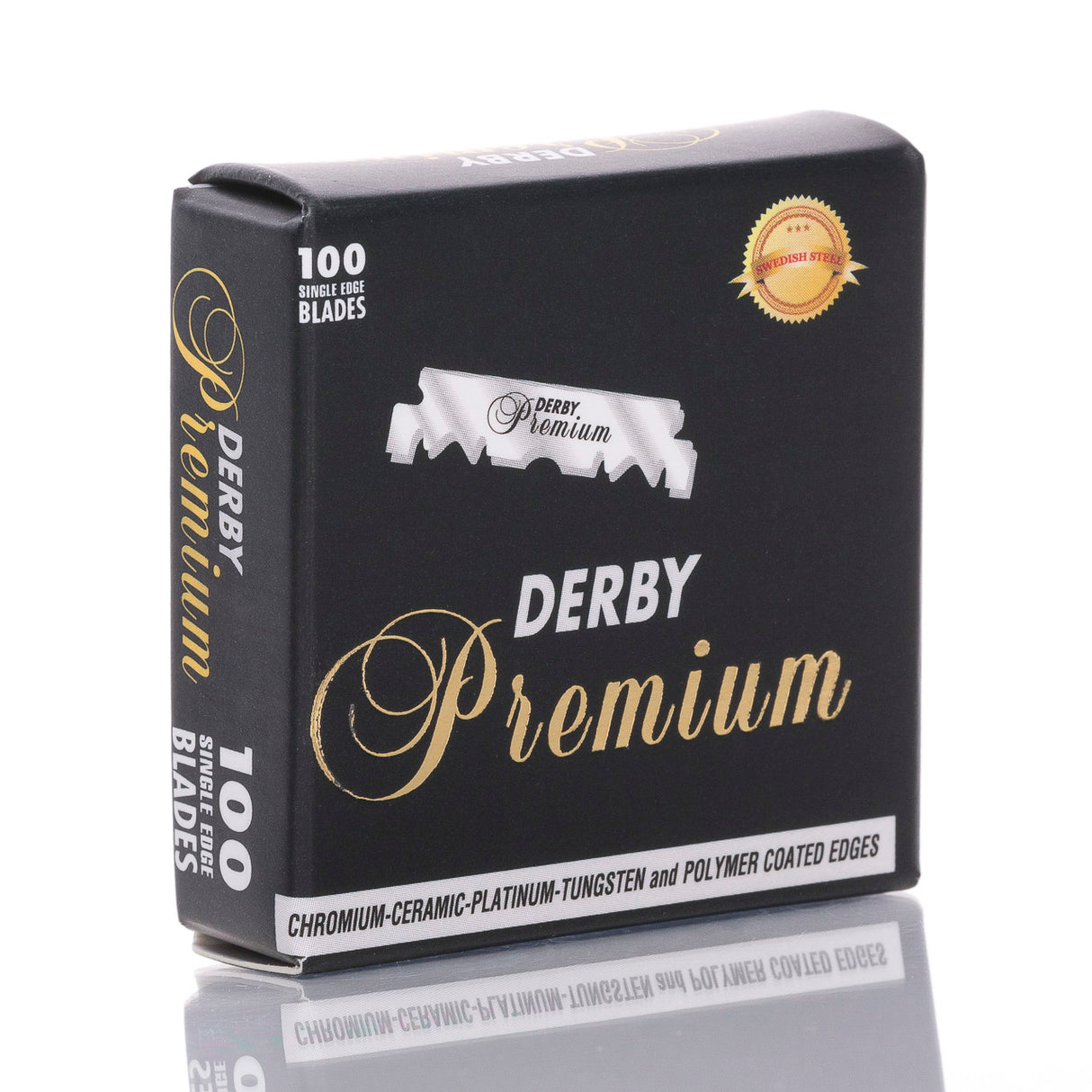 Rasierklingen Premium Black Rasierklingen, Single Edge (100 Stk.)