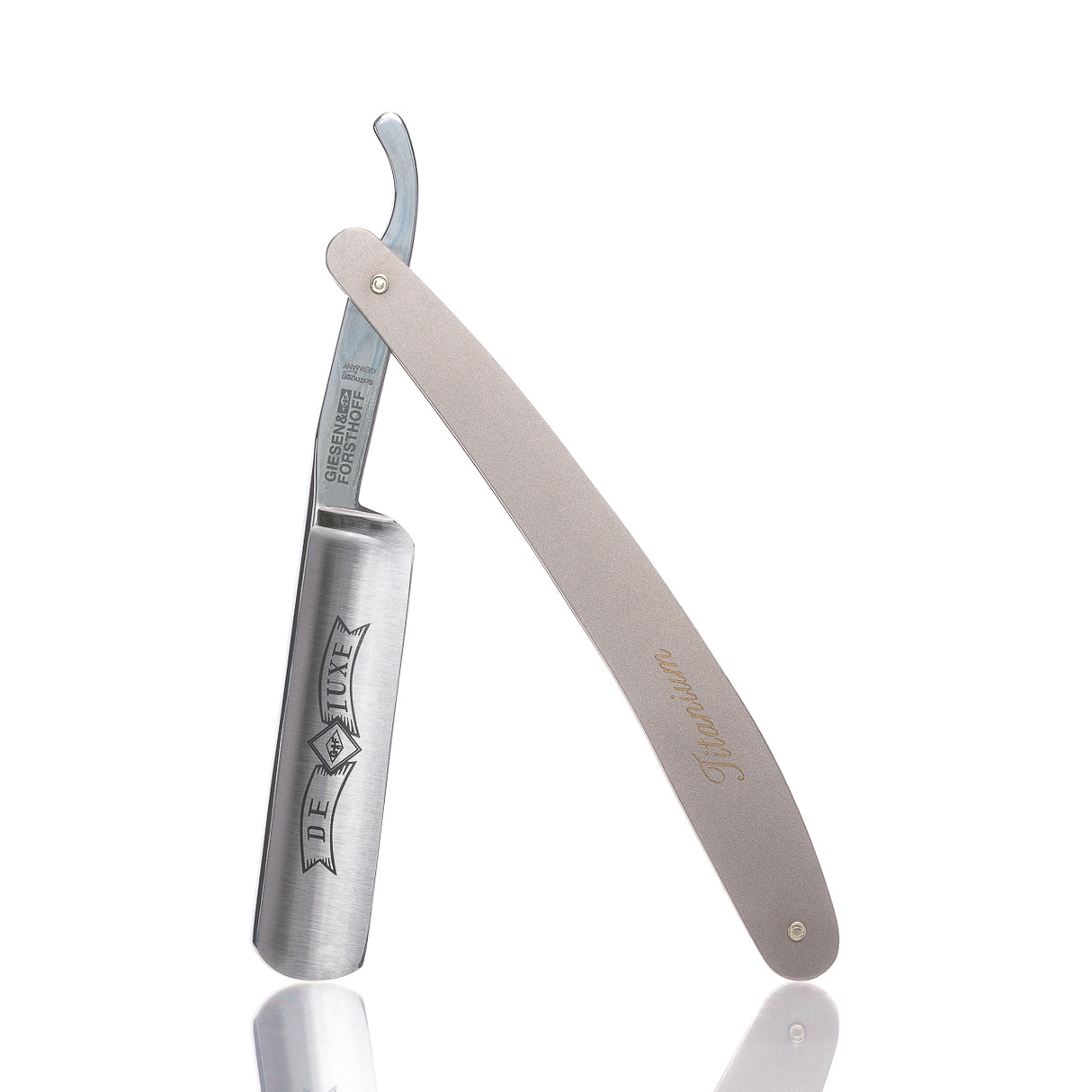 Giesen & Forsthoff Rasiermesser Timor 372 Titan, 5/8" Rundkopf Deluxe