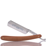 Giesen & Forsthoff Rasiermesser Timor 394 Pflaumenholz, 6/8 Zoll Rundkopf Deluxe