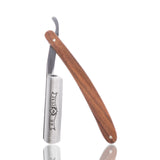 Giesen & Forsthoff Rasiermesser Timor 552 Rosenholz, 5/8 Zoll Rundkopf Deluxe
