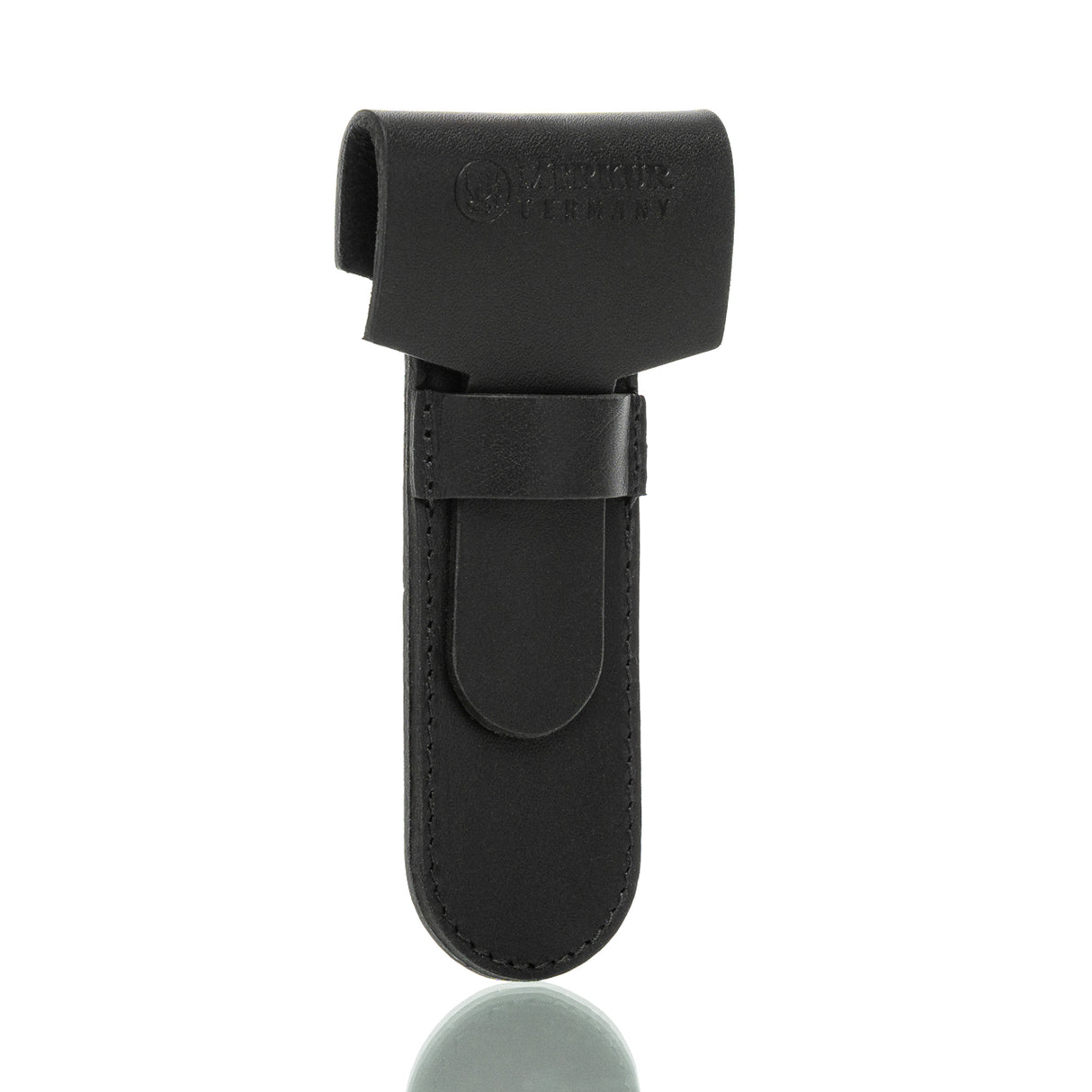 Lederhülle 5006 schwarz für Rasierhobel bis 110 mm aus Rindleder
