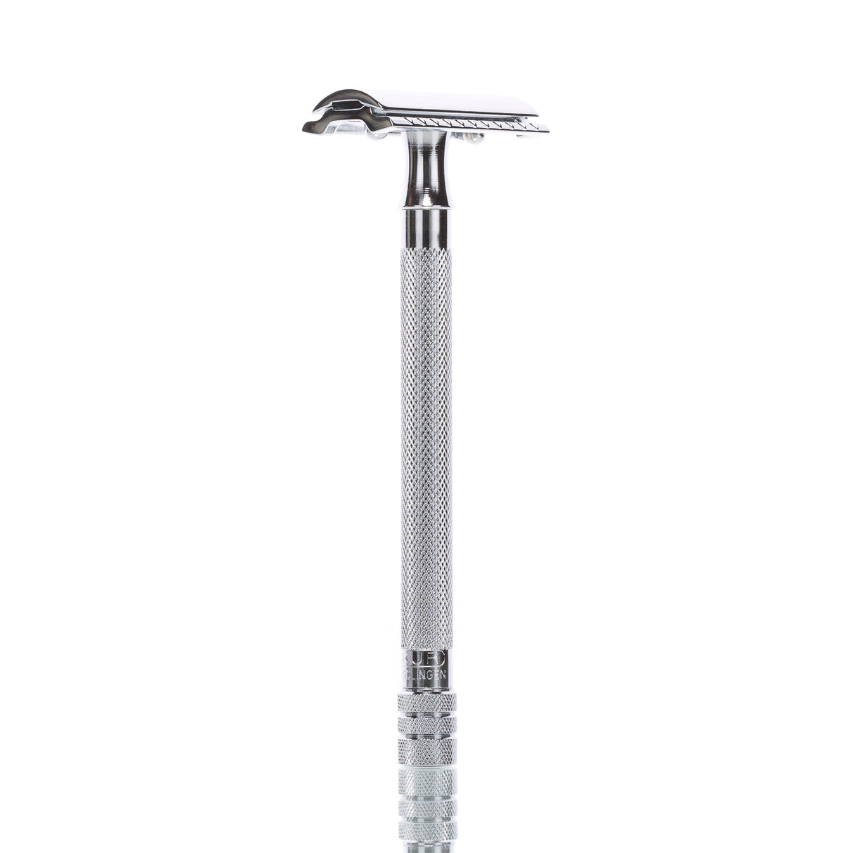 Rasierhobel 24C Ladies, langer Griff für Ganzkörperrasur, Double Edge