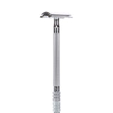 Rasierhobel 24C Ladies, langer Griff für Ganzkörperrasur, Double Edge