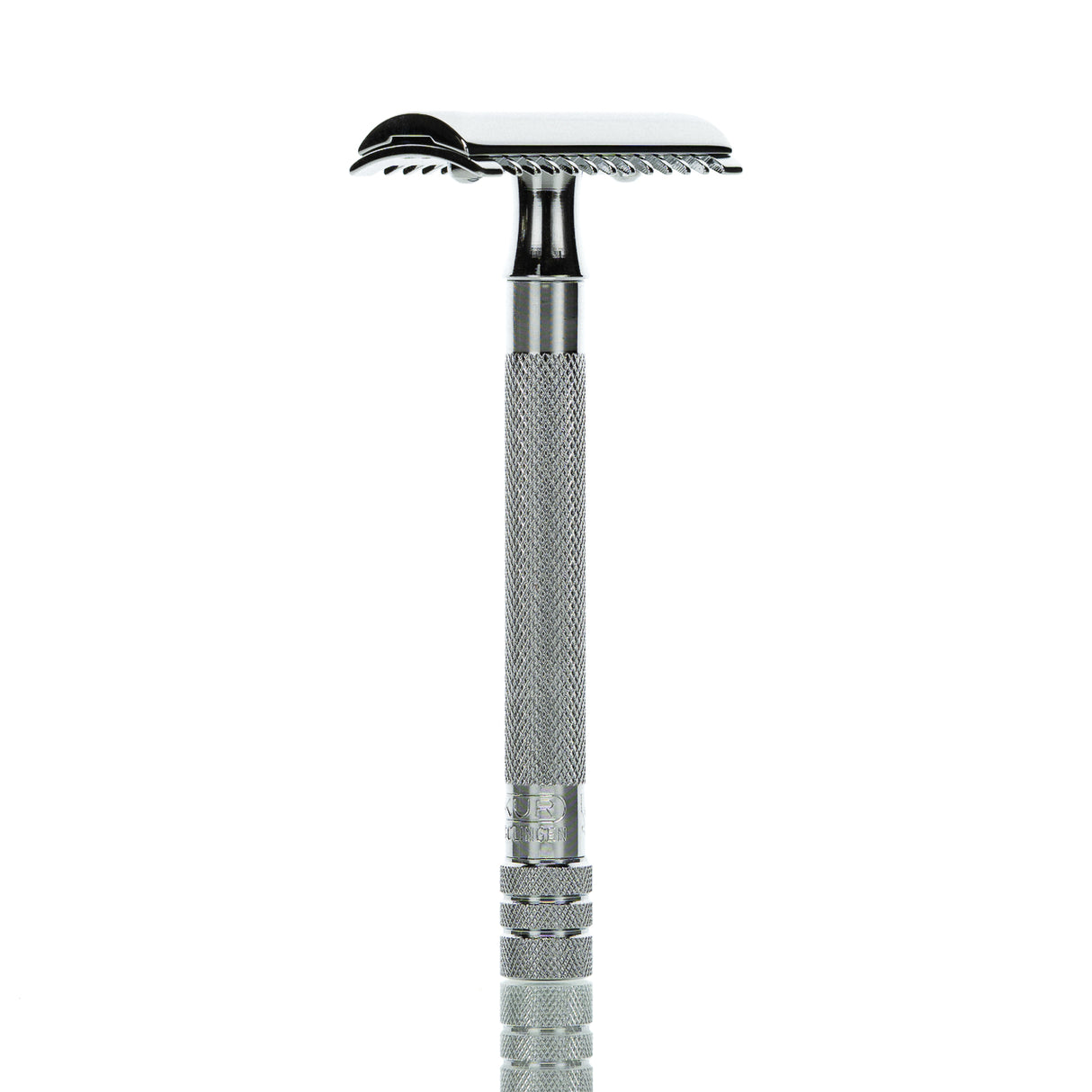 Rasierhobel 25C, offener Zahnkamm, Double Edge