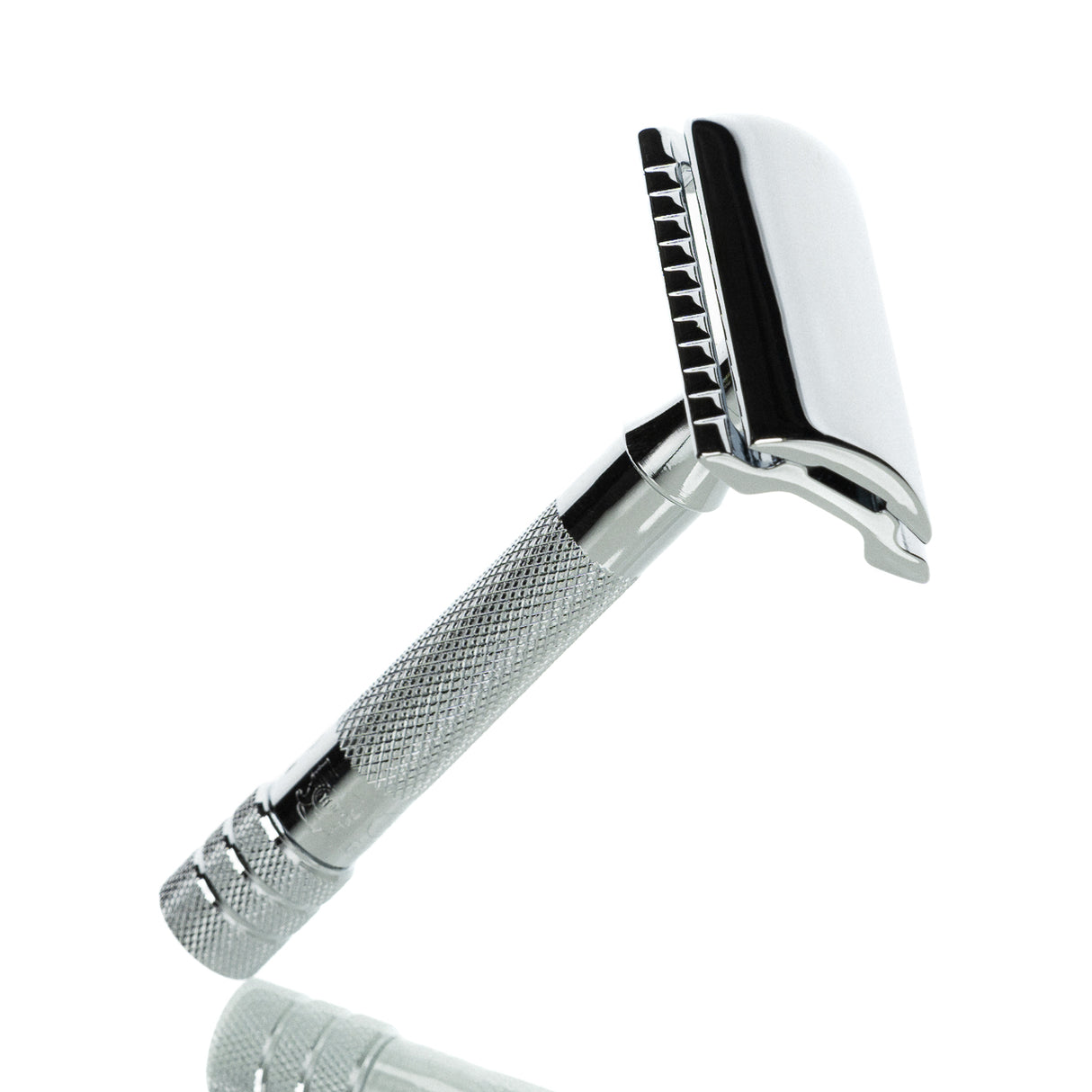 Rasierhobel 33C, geschlossener Kamm, kurzer Griff, Double Edge
