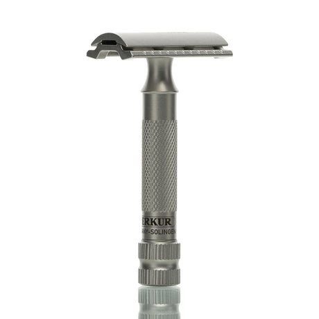 Rasierhobel 34 INOX Sonderedition 1896, satinierter Edelstahl, Double Edge