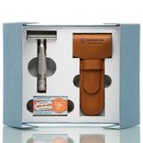 Rasierhobel 34 INOX Sonderedition 1896, satinierter Edelstahl, Double Edge