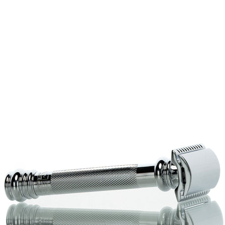 Rasierhobel 38C Barber Pole, geschlossener Kamm, Double Edge