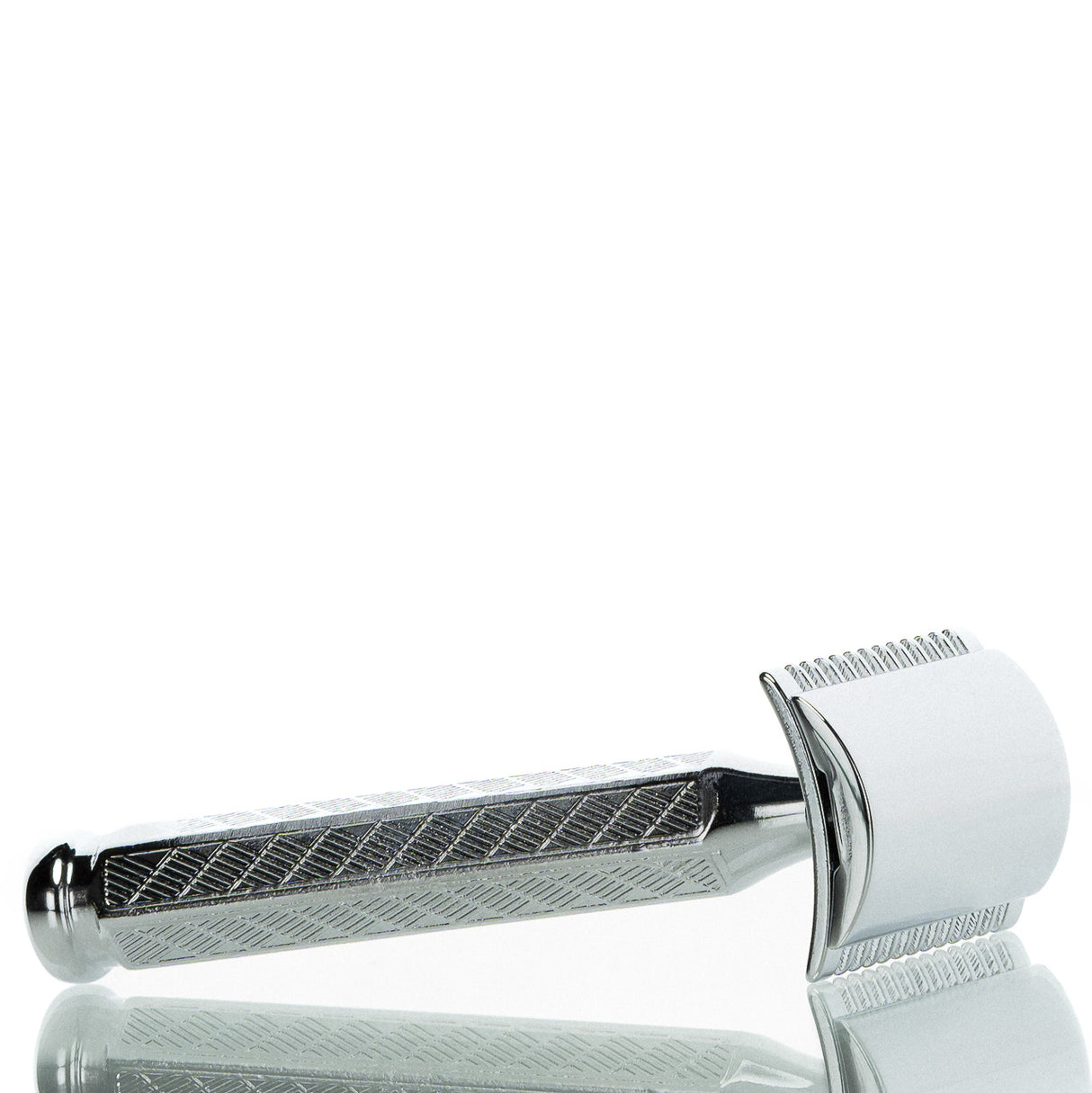 Rasierhobel 41C, Hexagonalgriff, offener Zahnkamm, Double Edge