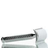 Rasierhobel 41C, Hexagonalgriff, offener Zahnkamm, Double Edge