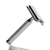 Rasierhobel 42C, Hexagonalgriff, geschlossener Kamm, Double Edge