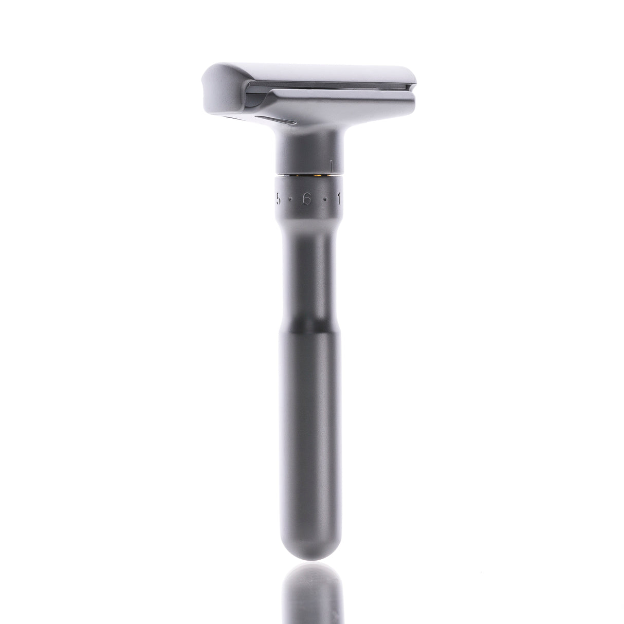 Rasierhobel Futur 700, geschlossener Kamm, verstellbarer Klingenspalt, Double Edge