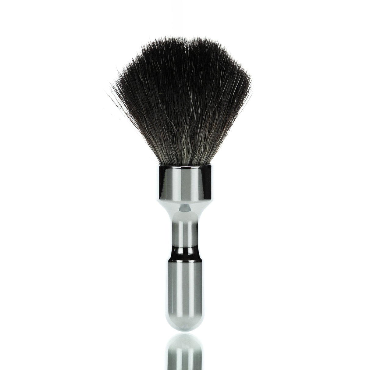 Rasierpinsel 1701 Glanzchrom, Synthetisches Haar