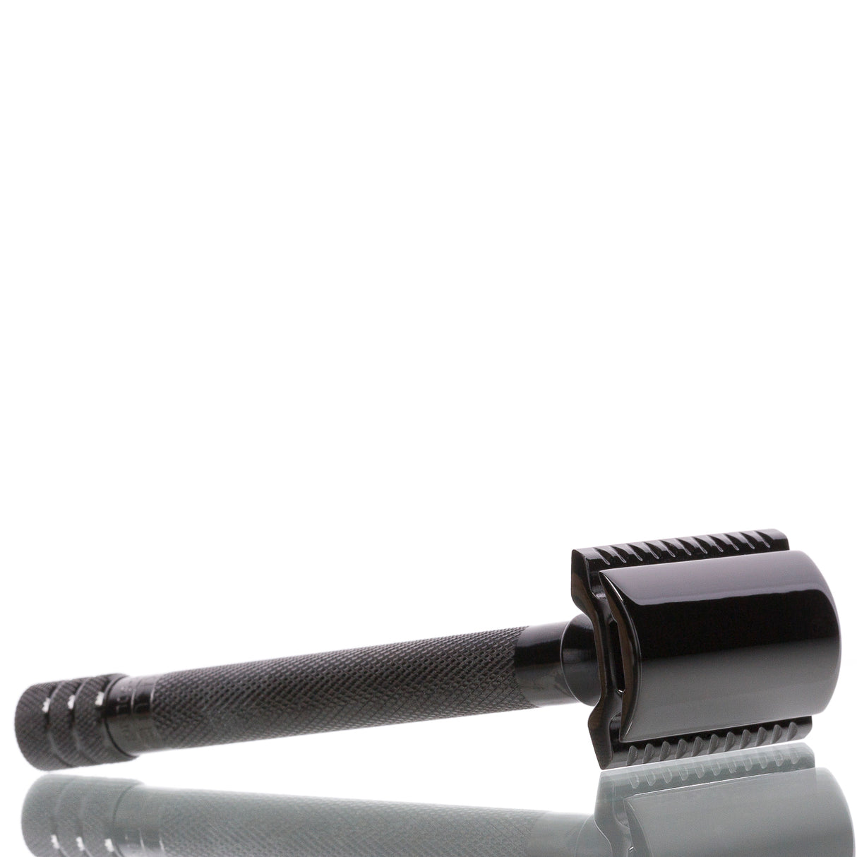 Rasierhobel 23B Black PVD, geschlossener Kamm, Double Edge