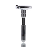 Rasierhobel Futur 701, geschlossener Kamm, verstellbarer Klingenspalt, Double Edge