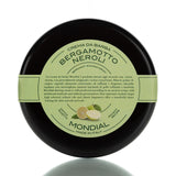 Rasierseife Bergamotte und Neroli, im Plexiglas-Tiegel