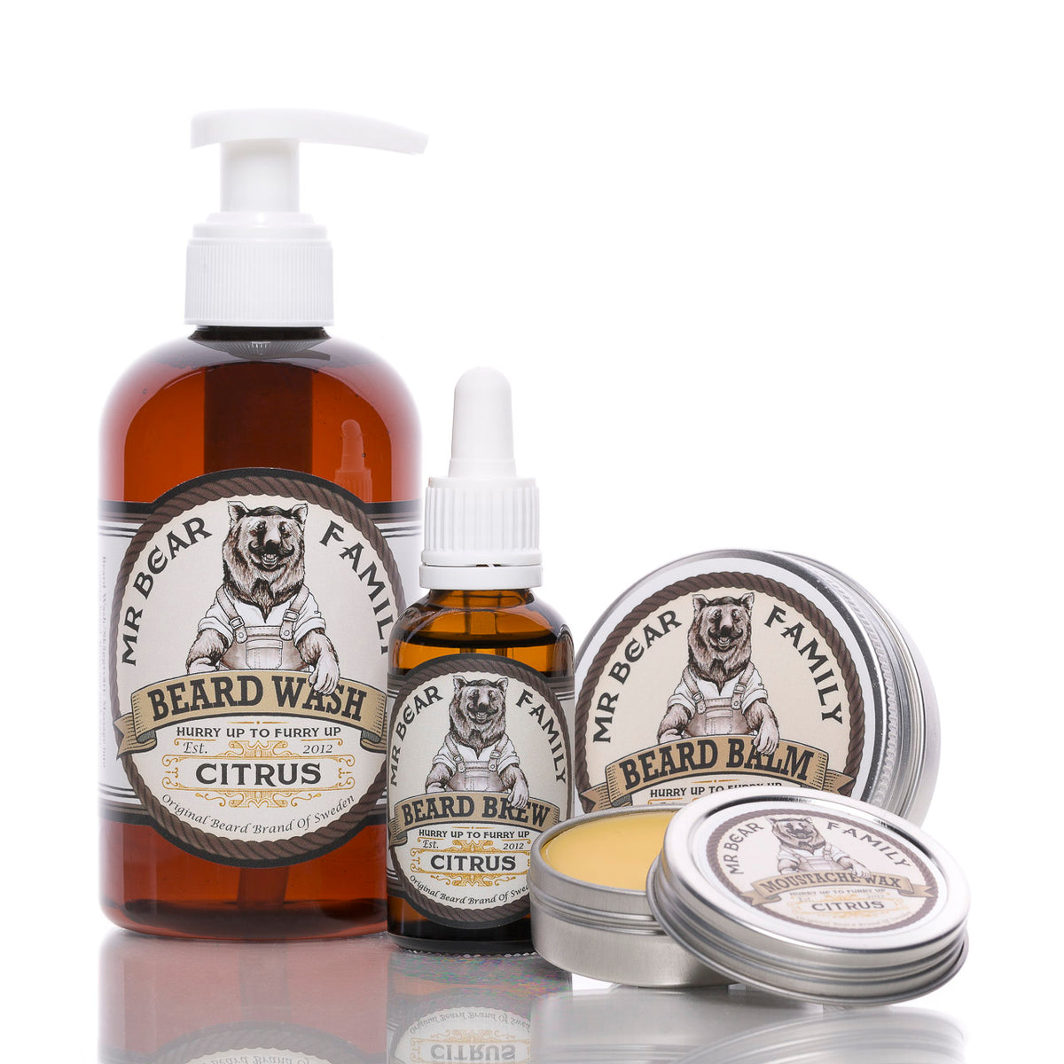 Bartpflege-Set Citrus