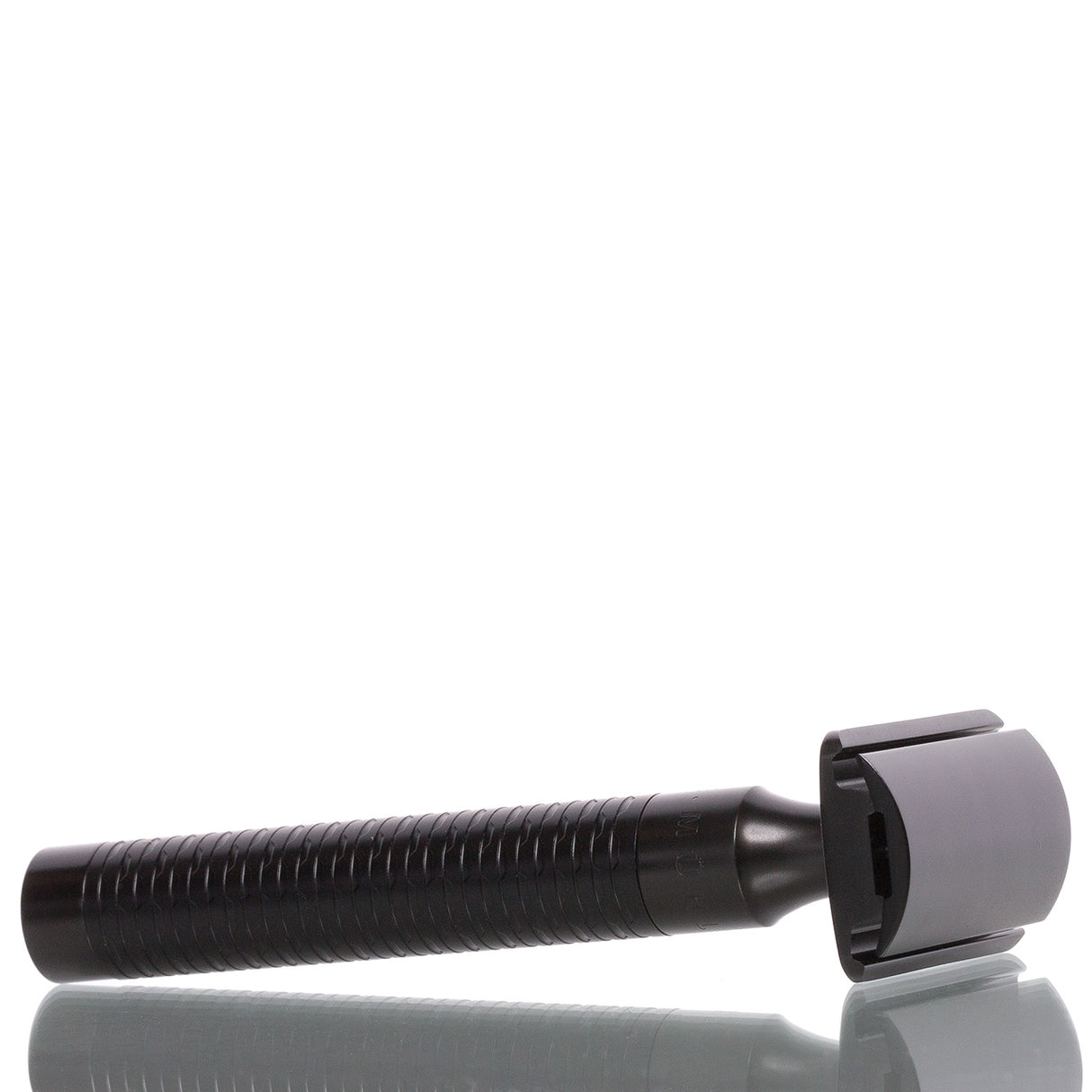 Mühle Rasierhobel ROCCA R96 JET komplett schwarz, geschlossener Kamm