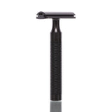 Mühle Rasierhobel ROCCA R96 JET komplett schwarz, geschlossener Kamm