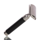 Mühle Rasierhobel ROCCA R96 Edelstahl schwarz, geschlossener Kamm